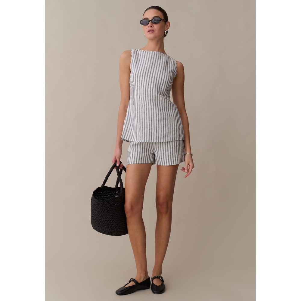 NWT Few Moda Veronica 100% Linen Set / Size XS / Still in Manufacturer Bag